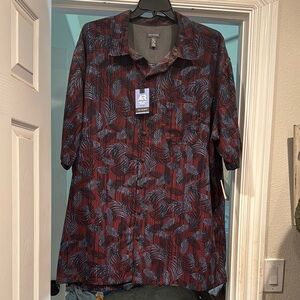 Men's Red and Black Jacket